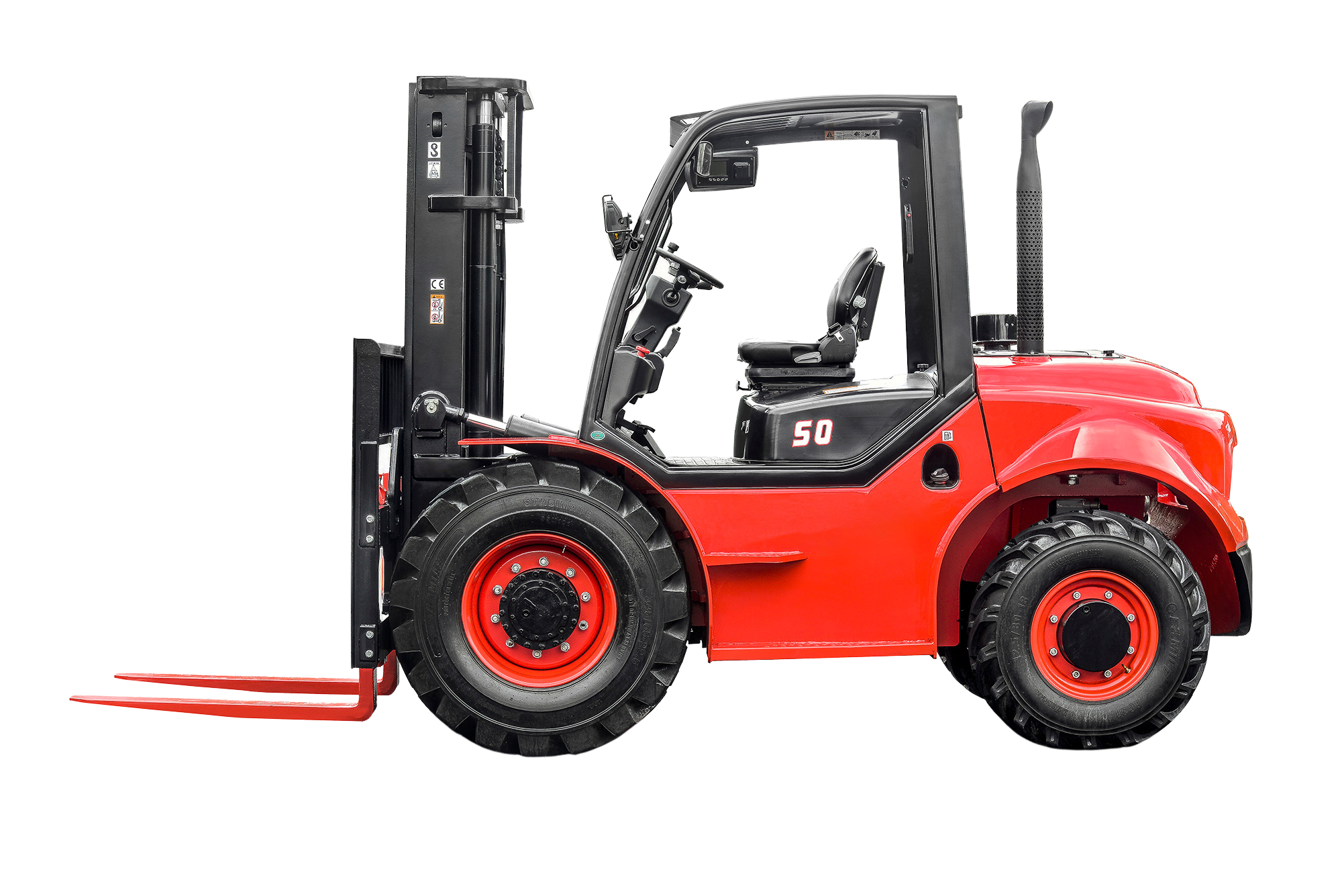 5t Rough Terrain Diesel Forklift